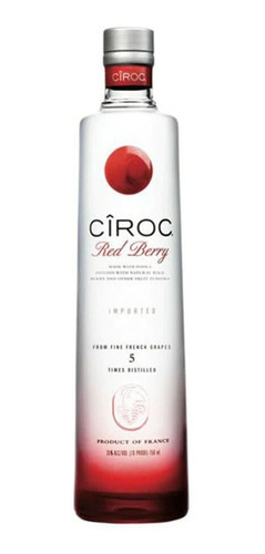 Vodka Ciroc Red Berry 700 Ml - Importado Francia