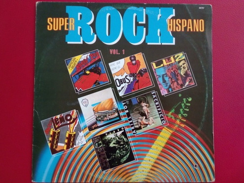 Vinilo (lp) Usado Super Rock Hispano Vol.1 Leño Obus Tz024 (Usado)