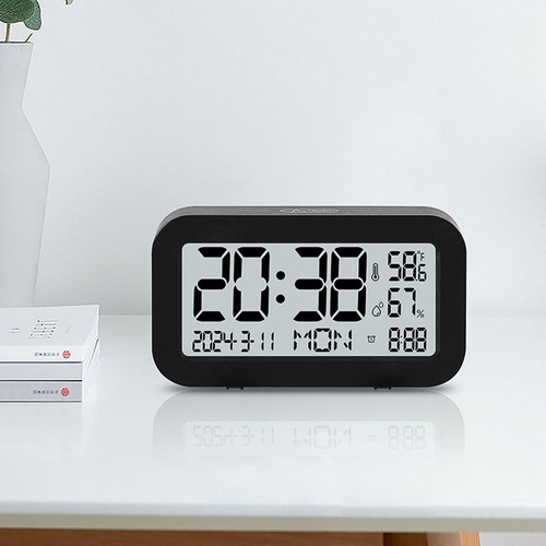 Reloj Despertador Reloj De Mesa Digital Función Luminosa,