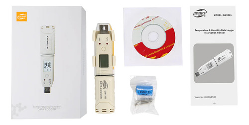 Data Logger Usb De Humedad Y Temperatura - Benetech Gm1365