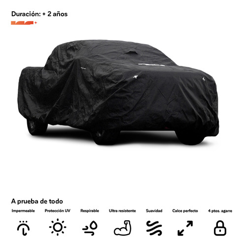 Cobertor Funda Para Auto Impermeable Wagen, Calce Perfecto