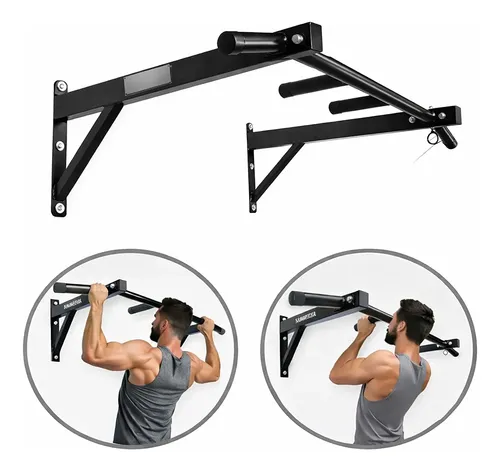 Barra Fixa De Parede Pullup Modelo Externo Interno Completa