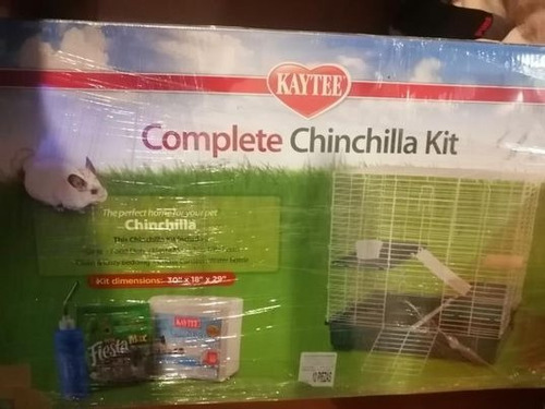 Kit Completo De Chinchilla O Erizo Para Nuevos Dueños.