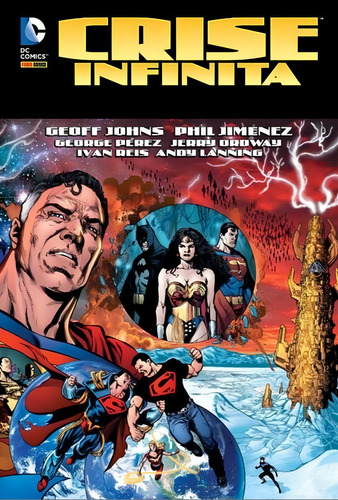 Crise Infinita, de Johns, Geoff. Editorial Panini Brasil LTDA, capa dura em português, 2015