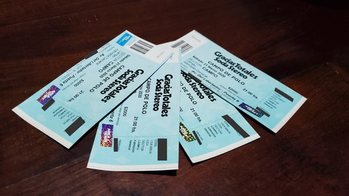 Entradas Gracias Totales - Soda Stereo Sabado 18 Diciembre