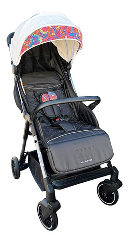 Imagen 3 de 9 de Coche Cuna Bebé Mega Baby Aria Ultraliviano Y Compacto