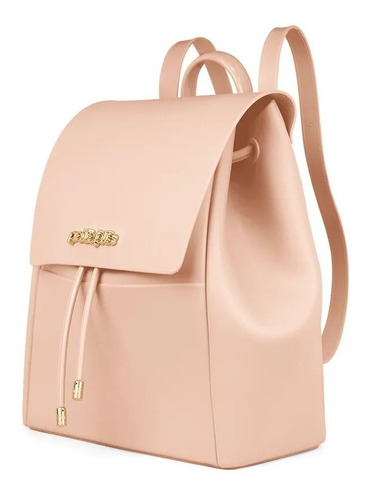 Bolsa Mochila Faculdade Petite Jolie Feminina Lilla Fosco