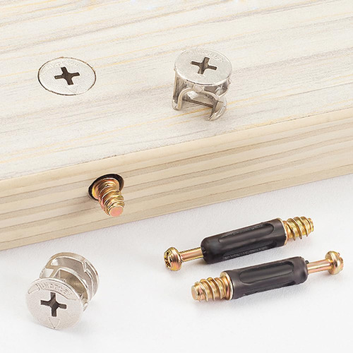 Tornillo Minifix O Mini Fix 40mm 100 Unidades