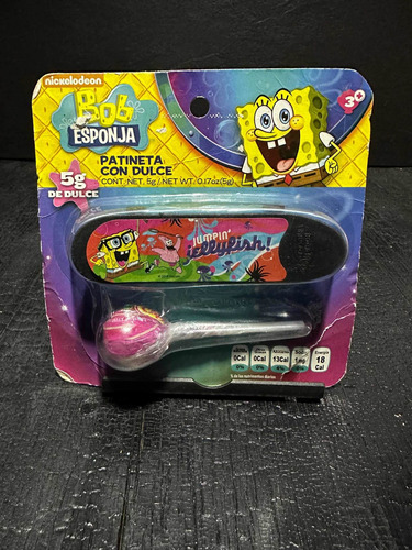 Paleta Chupa Chups Bob Esponja Nickelodeon Promo En Blister