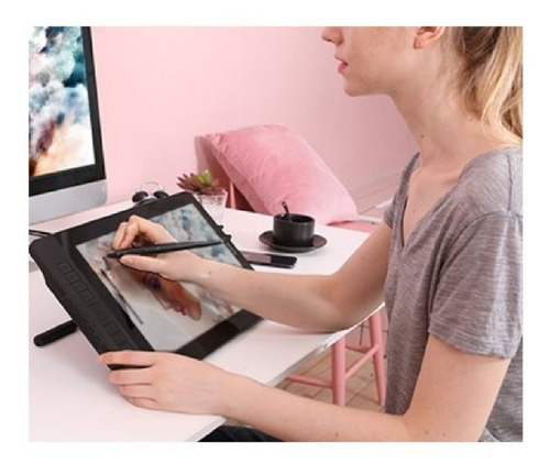 Mesa Digitalizadora Para Desenho 15.6, Gaomon Pd1561 Cor Preta