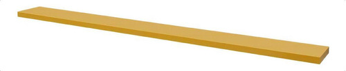 Prateleiras Amarela 100x20cm Com Fixação Invisível Cor Amarelo