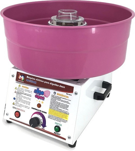 Máquina Para Algodão Doce Profissional Inovamaq + Brinde
