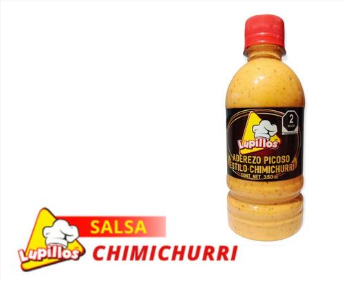 Aderezo Picoso Estilo Chimichurri Lupillos Para Pizza 3 Pzs