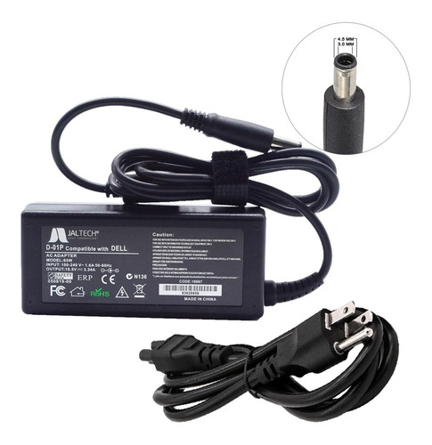 Cargador Para Dell Latitude 3410 19.5v 3.34a 65w