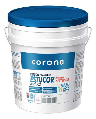 Estucor® Estuco Plastico 30 Kg