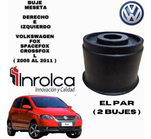 Buje De Meseta Volkswagen Fox Spacefox Crossfox (reforzado).