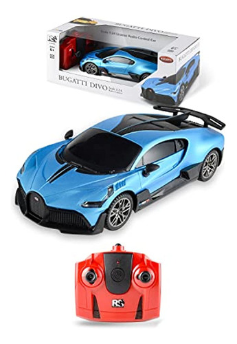 Bezgar Rc Drift Car - 1:24 Scale Bugatti Divo Electric Remot