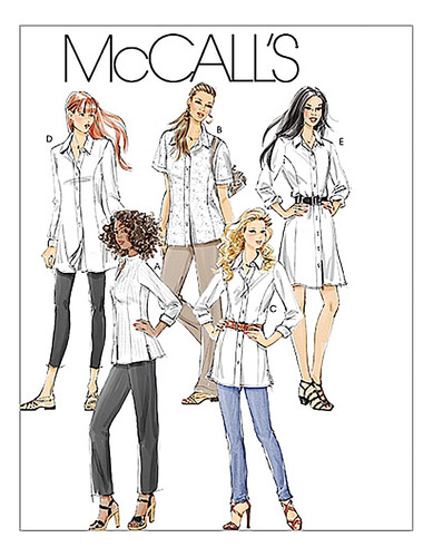 Mccall's Patterns M6124 Misses'/miss Petite/women's/women's 