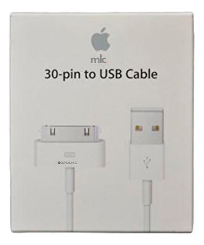 Cable iPhone 4s 4 Usb Datos iPad 1/2 iPod Nano Original Oem