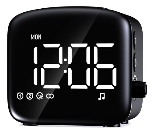 Despertador Easysleep Wake Up Con Pantalla Led Y 27 Sonidos 