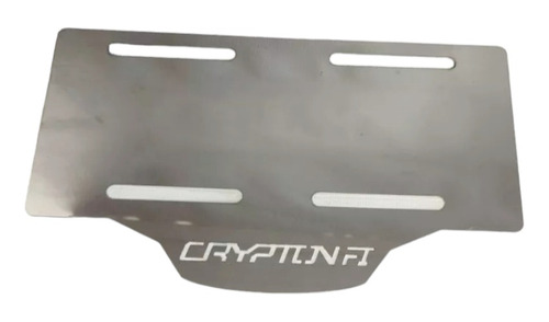 Porta Placa Yamaha Crypton 115fi Cromado 