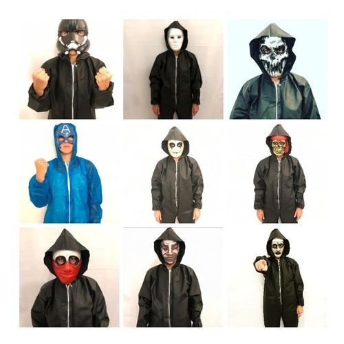 Disfraz Halloween Terror Y Fiesta Todos Los Talles!