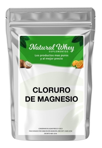 Cloruro De Magnesio Puro En Polvo Grado Usp 250 Gr