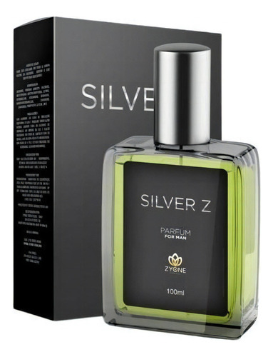 Perfume Masculino Zyone Silver Z 100ml