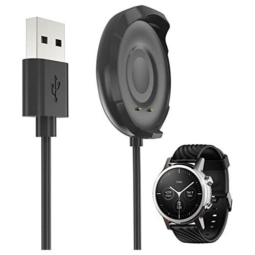 Usb Carga Cable Dock Para Moto 360 3rd Gen