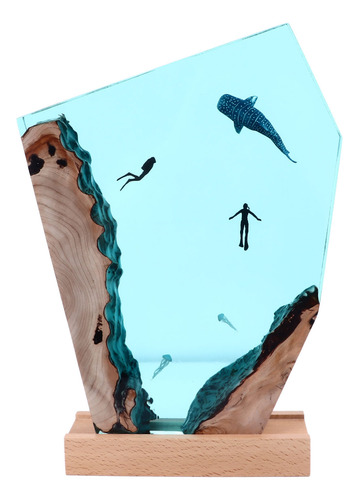 Arte Marino, Buceo Nocturno, Cueva De Ballenas, Océano, Resi