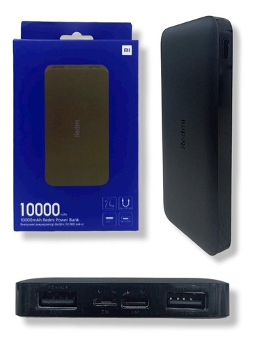 Redmi Power Bank 10000 Mah Negro