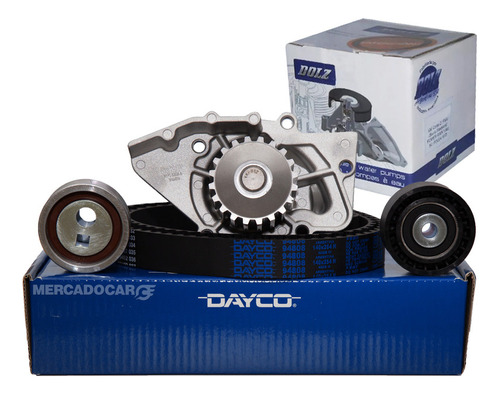 Kit Distribucion Dayco + Bomba Dolz Peugeot 206 1.9d 2008