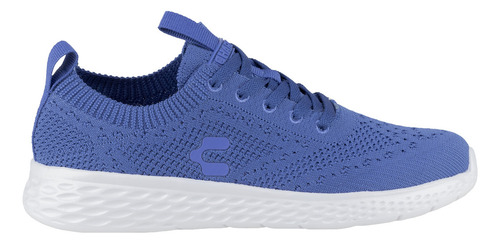 Tenis Running Azul Para Mujer Charly Deportivos 1059137 Textil