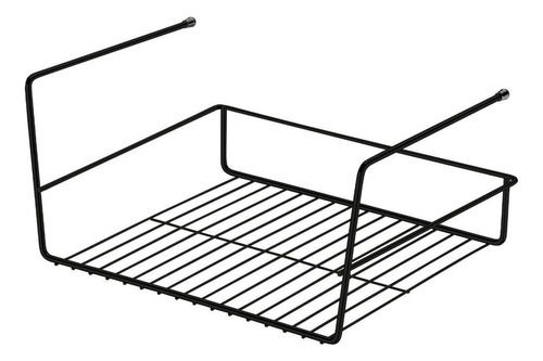 Cesto Aramado Suspenso Prateleira Organizador Cozinha 35 Cm Cor Neutro