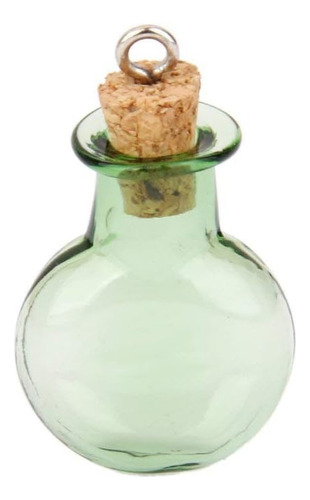 10 Frascos De Cristal Pequeños Botella De Corcho Y Fra...