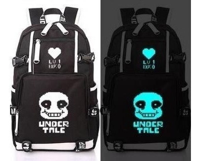 A Mochila Para Portátil Undertale Flower Sans Bolsas De Viaje