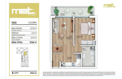 1, 2 Y 3 Ambientes En Venta - Met Tech, Montevideo , Amenities . En Construcción
