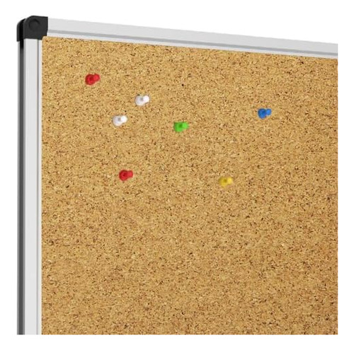 Cork Board 48 X 36, In Board Corkboard With Push Pin F...
