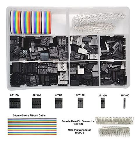 Gikfun Pack 780pcs Conectores Dupont Para Arduino Y Rc