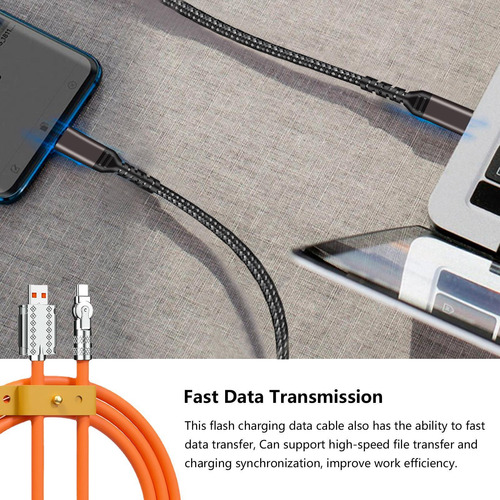 Cable De Carga Rápida Tipo C Cable Usb C Flexible Y Duradero