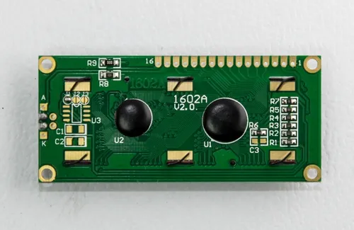 Display Lcd Azul 16x2 Backlight 80 X 36 X 54 Mm Hd44780 Htec