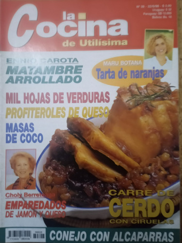 Revista La Cocina De Utilísima Carre De Cerdo (m)