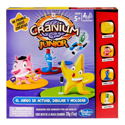 Juego De Mesa Hasbro Gaming Cranium Junior +5