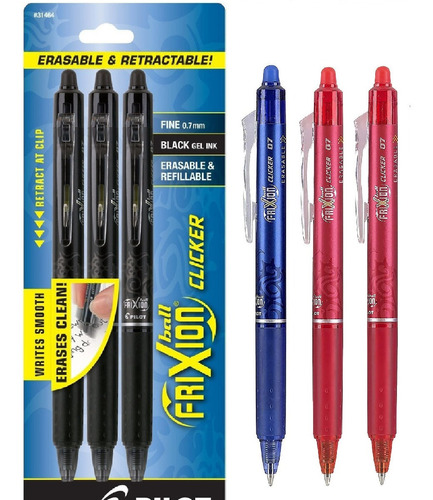 Pilot Frixion Tinta  Borrable