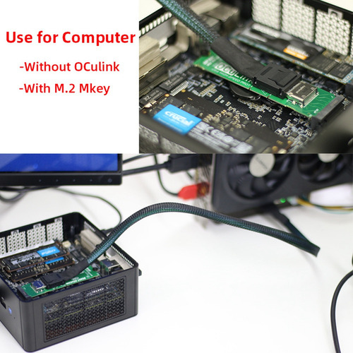 Adaptador M.2 Mkey A Oculink Gpu Dock De Alta Velocidad Pcie