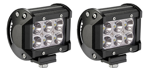 Barra De Luz Led, 2x 18w Impermeable Cree Spot Barra De...