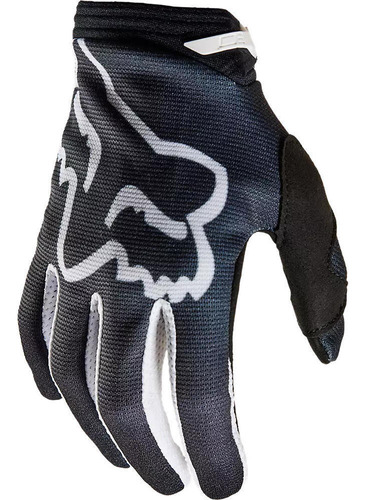 Guantes Moto Mujer 180 Toxsyk Negro/blanco Fox