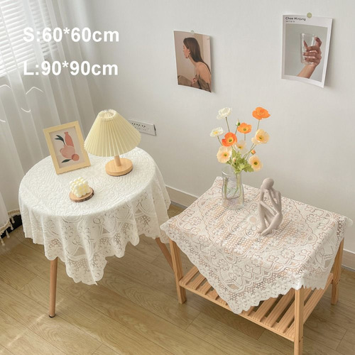 Toalha De Mesa De Chá Quadrada Toalha De Mesa De Cor Sólida