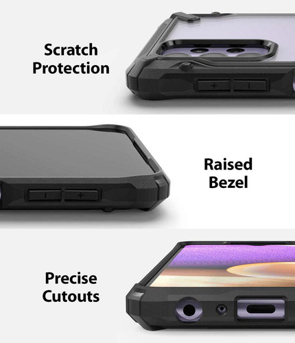 Imagen 4 de 8 de Case Ringke Fusion X Galaxy A32 5g - Importado De Usa
