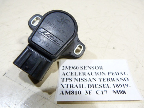 Sensor Aceleracion Pedal Tps Nissan Terrano Xtrail Diesel 
